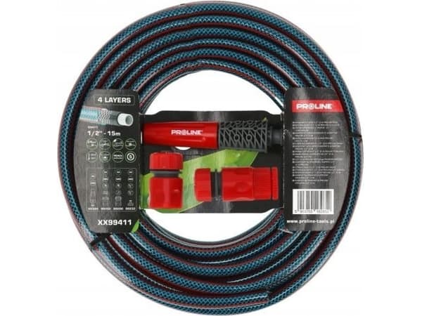 Proline 1/2" 15 m prolino žarna su jungtimis