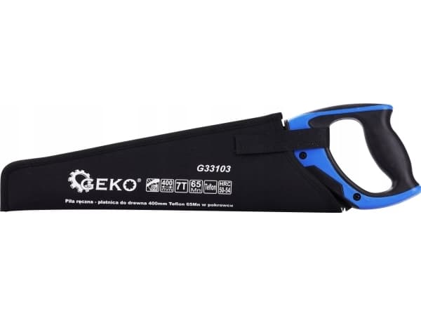 Geko handsåg - trähyvel 400mm Teflon 65Mn i fodral (8/32)