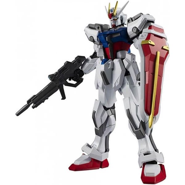 Figurine - Gundam Universe - Gatx-105 Strike Gundam, Micromania-Zing, fransk nummer ett inom tv-spel och popkultur. Hitta