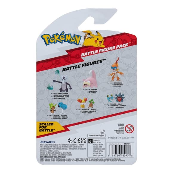 Pokemon Battle Figure Pack Chespin + Beldum