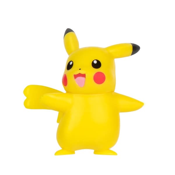 Pokemon Battle Figure Set Slowpoke + Litwick + Pikachu Female