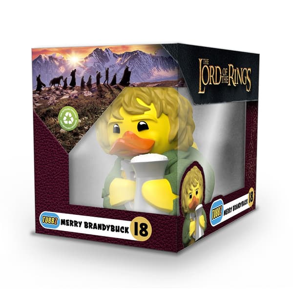 Numskull - Best of TUBBZ Boxed Bath Duck - Sagan om ringen - Meriadoc Brandybuck - 9cm
