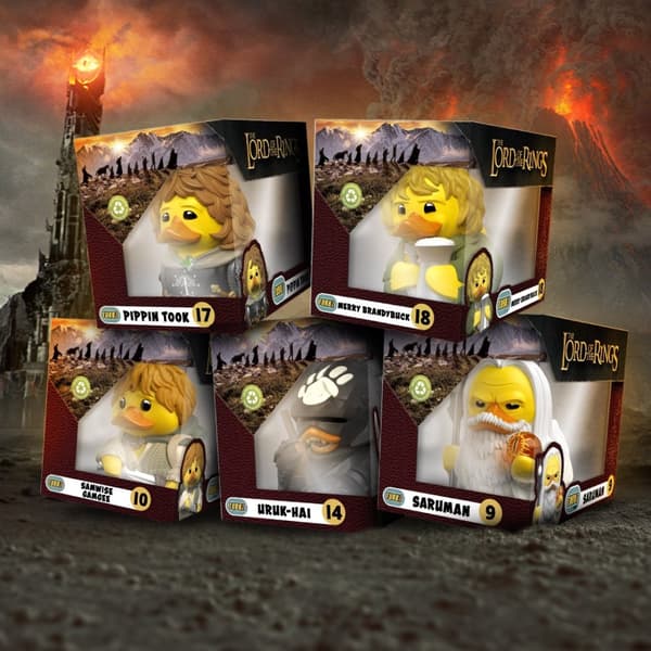 Numskull - Best of TUBBZ Boxed Bath Duck - Sagan om ringen - Peregrin Took - 9cm