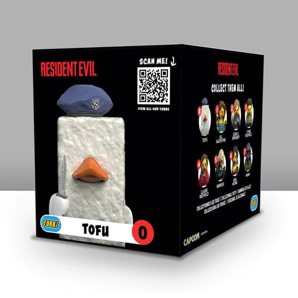 Numskull - Best of TUBBZ Boxed Bath Duck - Resident Evil - Tofu - 9cm