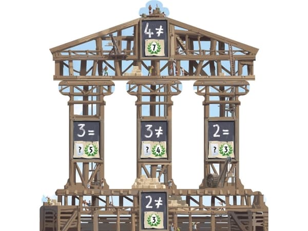 Brætspil VERDENS 7 VIDUNDERE - ARKITEKTER (POLSK VERSION)