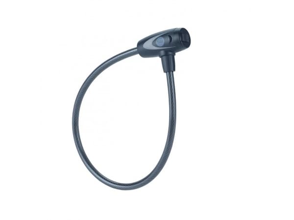 Sykkelkabel i stål med nøkkel 10x600 mm Yale Essential Security Keyed Kabellås 10 mm