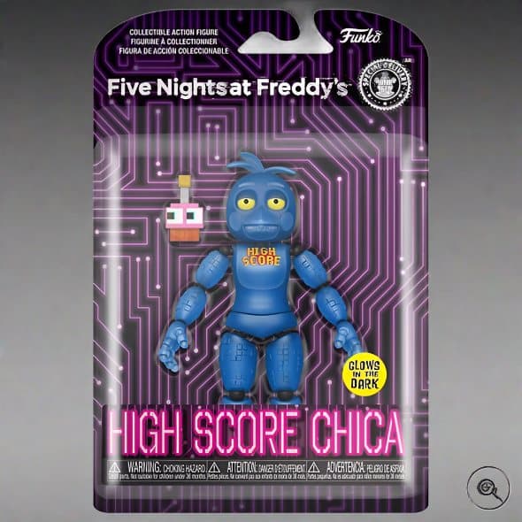 Five Nights at Freddy's High Score Chica - Blue Glow