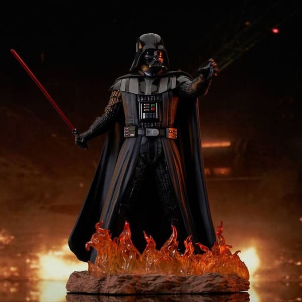Star Warsn Obi-Wan Kenobi Premier Collection Darth Vader statue 28cm
