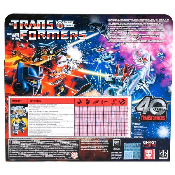 Transformers Ghostbusters Ectotron Ecto-1 Heroic Autobot figure