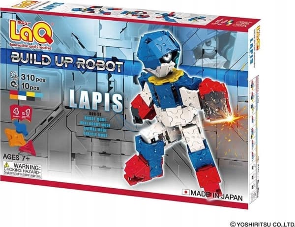 LaQ japanske konstruktøren LaQ Build Up Robot Lapis
