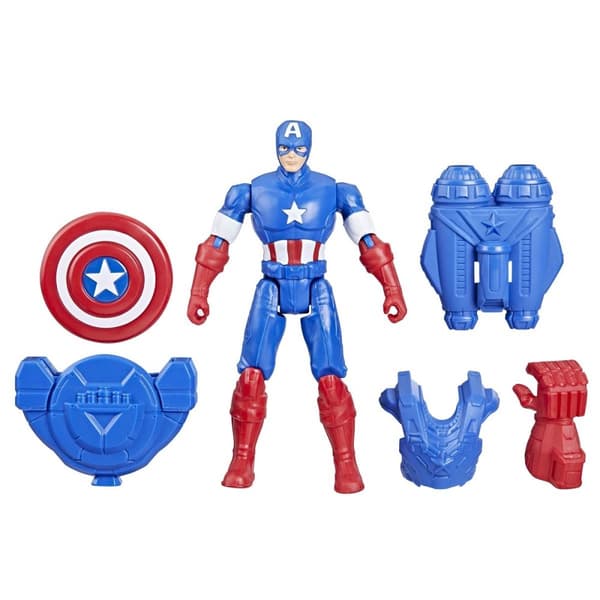 Avengers Battle Gear Figur Captain America