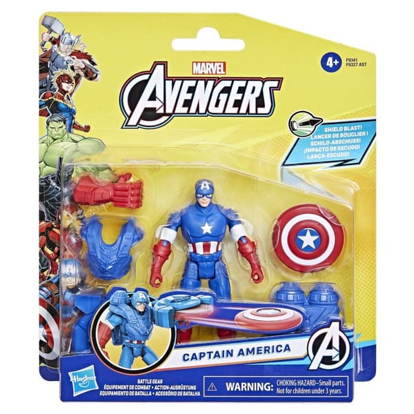 Avengers Battle Gear Figur Captain America