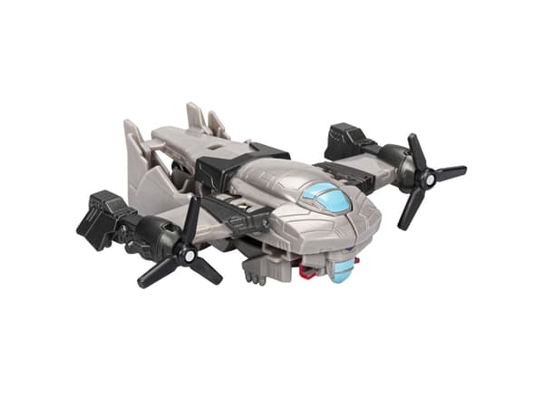 Transformers EarthSpark 1-Step Flip Changer Megatron, 6 År, Plast, Grå, Röd, 39 g