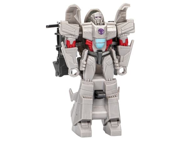 Transformers EarthSpark 1-Step Flip Changer Megatron, 6 År, Plast, Grå, Röd, 39 g