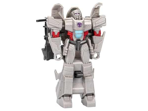 Transformers EarthSpark 1-Step Flip Changer Megatron, 6 År, Plast, Grå, Röd, 39 g