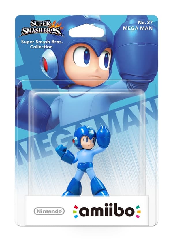 Amiibo No.27 Mega Man (Smash Collection)