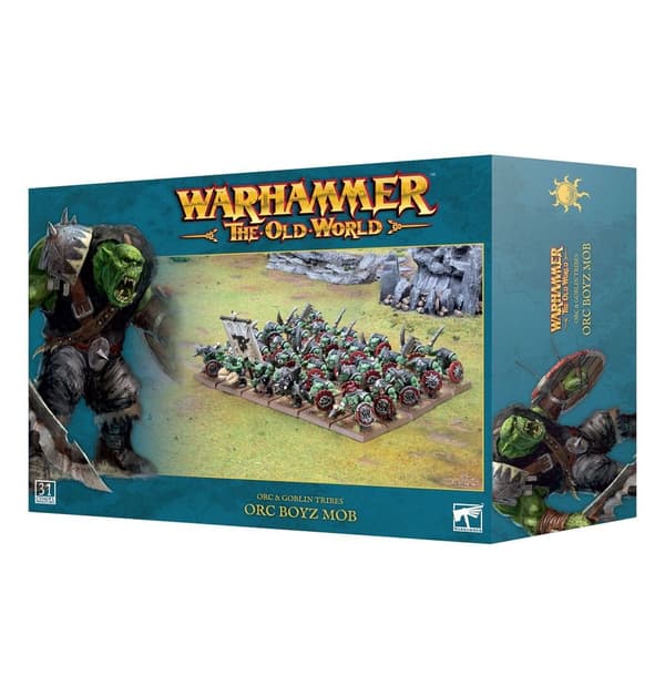 The Old World: Orc & Goblin Tribes: Orc Boyz Mob