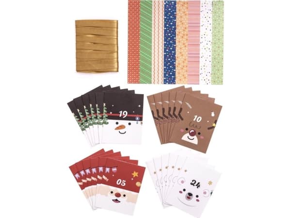 DP Craft adventskalender DIY lådor 24st.