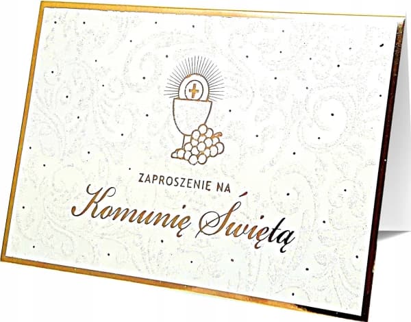 Invitation Communion Z.Star-38 (5pcs)