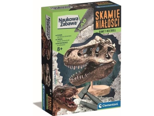 Clementoni Fossils Skull T-rex Science Set