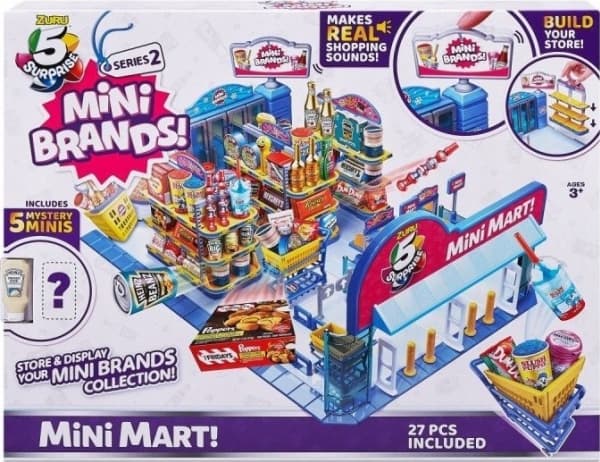 5Surprise Rinkinys su figurkami Mini Brands Global Minimarket