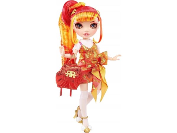 Rainbow High Junior High Special Edition Doll- Laurel De''Vious (Orange), Muotinukke, Naaras, 4 vuosi/vuosia, Tyttö, 230 mm, Monivärinen