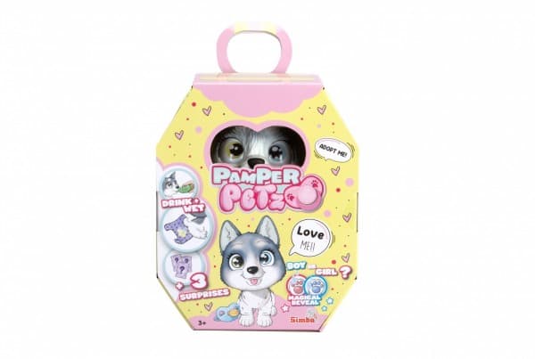 Simba-figur Skjem bort Petz Husky-figur
