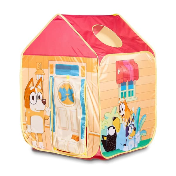 Play tent, Bluey and Bingo