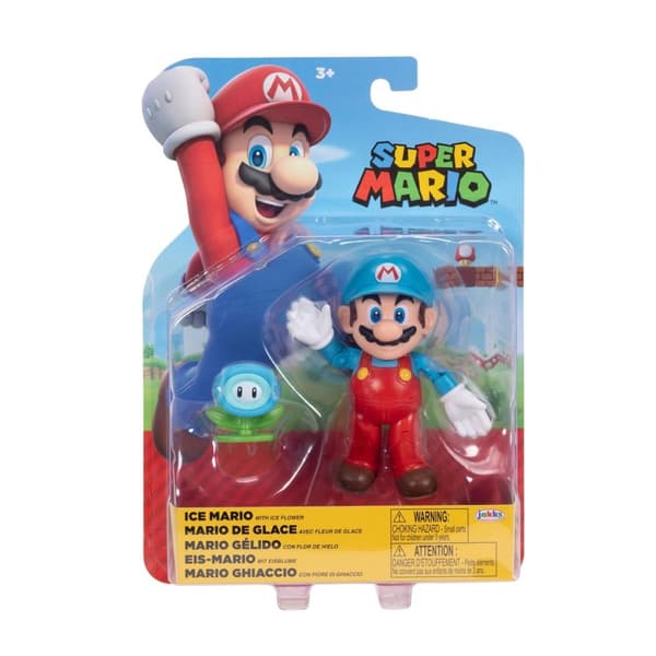 Super Mario Figur 10cm Ice Mario | CDON