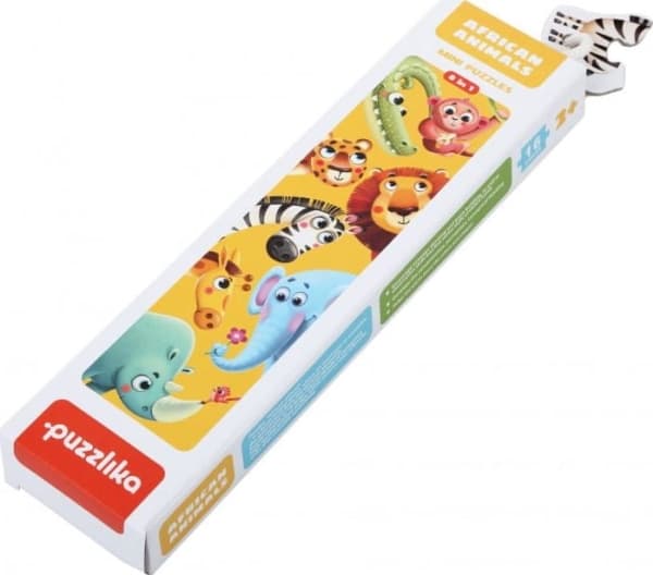 Levenya Puzzle 8in1 Eläimet Afrikka