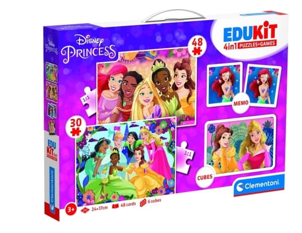 Clementoni-pelit Educit Disney-prinsessat