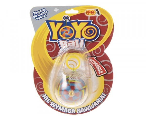 Yoyo Ball keltaisilla nuolilla