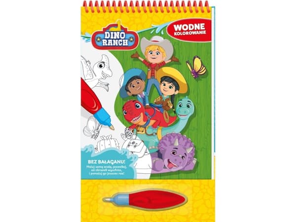 Dino Ranch - Vattenfärgning del 1