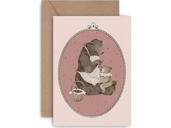 Karnet Mama - Mommy Bear