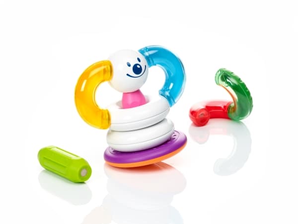 SmartMax My First Stacking Rings, Byggsats, 1 År, 10 styck, 410 g