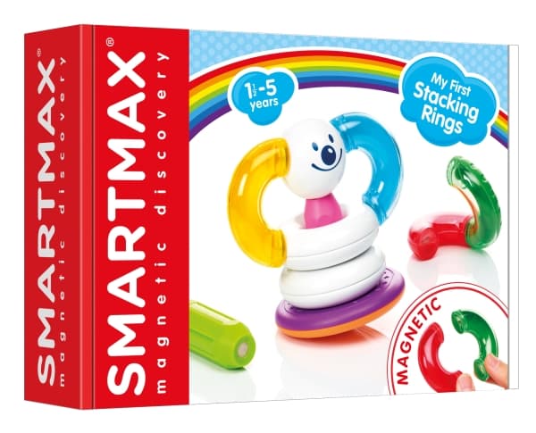 SmartMax My First Stacking Rings, Byggsats, 1 År, 10 styck, 410 g