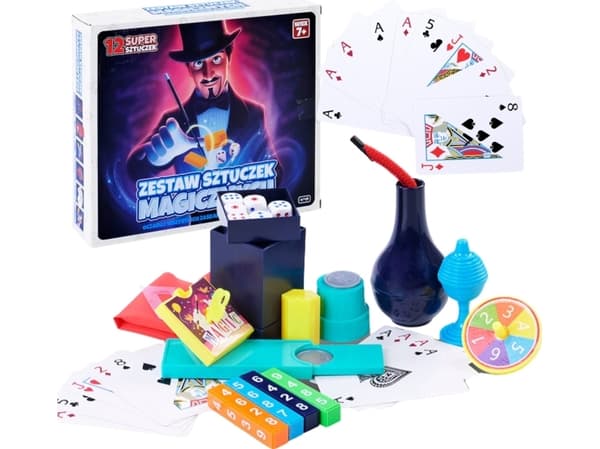 Magic Tricks Art 12 Piece Instructions Magic Props