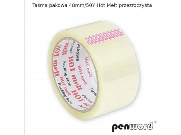 Teka Transparent förpackningstejp 48mmx46m (6 st)