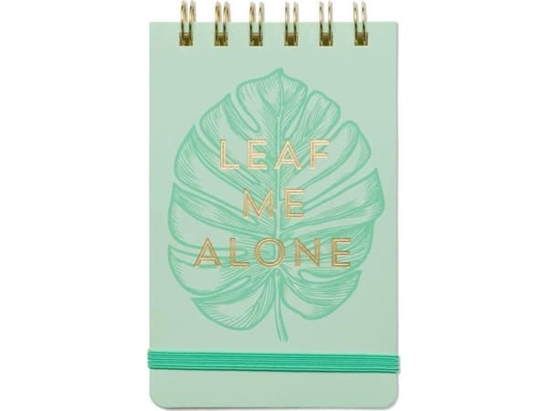 Designworks Ink Notatnik 80K linia Leaf Me Alone (Lehti yksin)