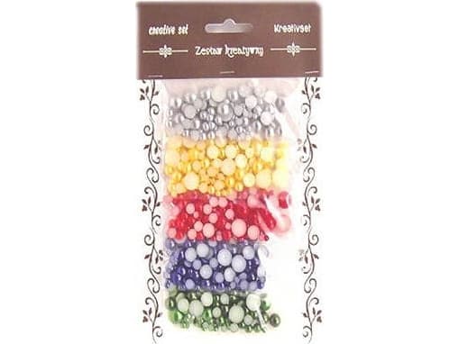 CreativeHobby Dekorativa pärlor 30 g - mix