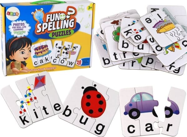 Teka Educational palapelit englannin oppimiseen