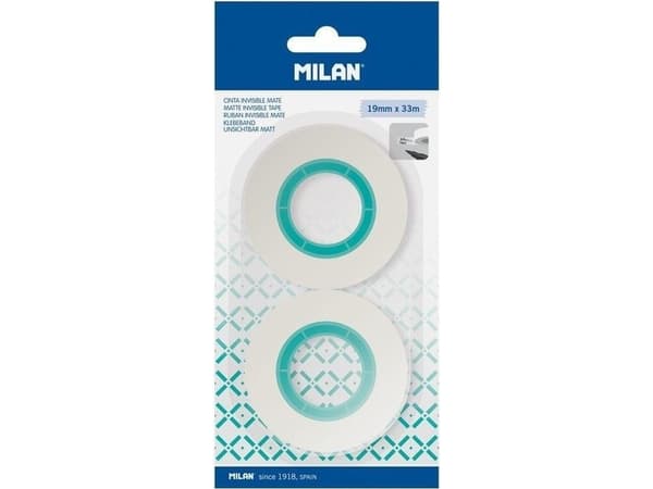 Näkymätön teippi 19mm x 33m 2kpl MILAN