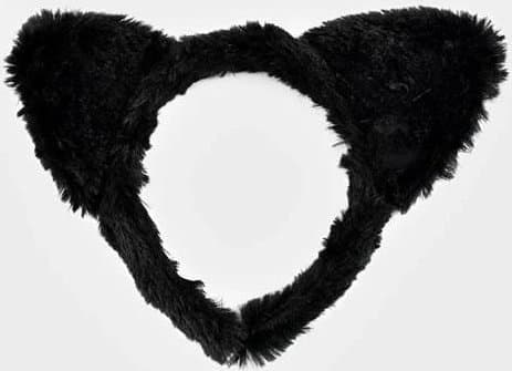 Headband black ears 21cm