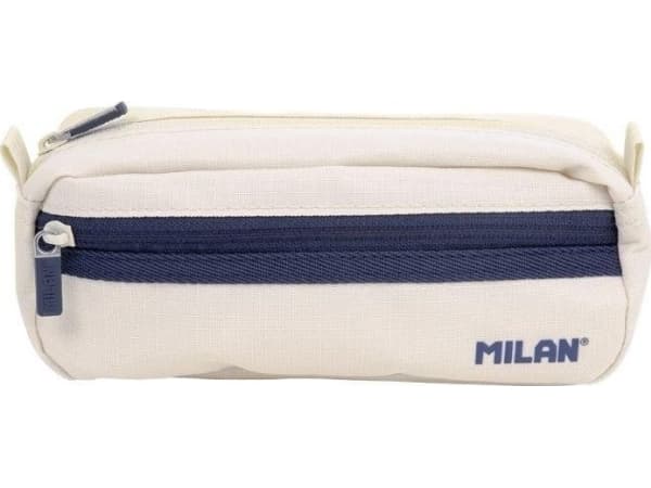 Neliön muotoinen kynäkotelo 2 liukusäätimellä 1918 beige MILAN