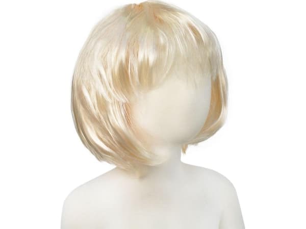 Blond bob parykk