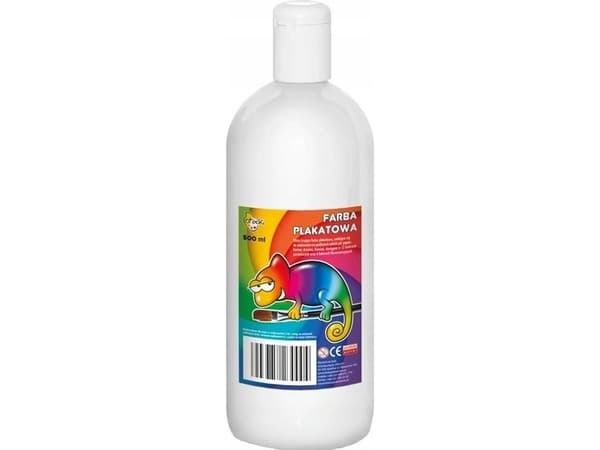 Poster paints 500ml white Otocki