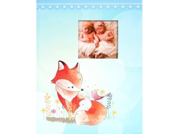 Itseliimautuva valokuva-albumi Fox