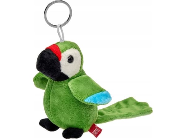 Beppe nyckelring papegoja Ara grön 11cm 14003 22226