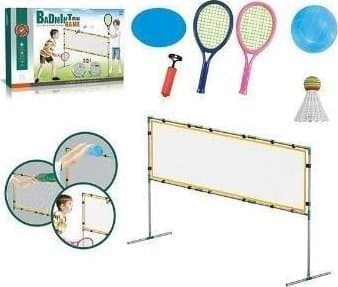 3-i-1 sportssett med nett
