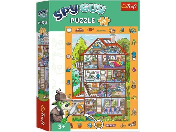 Trefl PUZZLE 24 Tarkkailu SpyGuy - kotona 15593